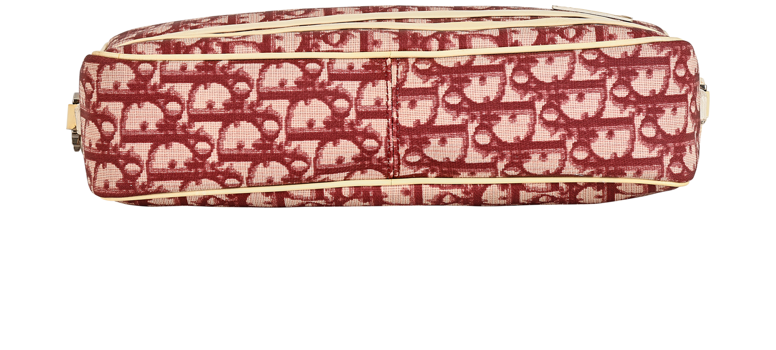 Oblique Trotter, &pound;495, Handbags, Red/White, Canvas, Top view